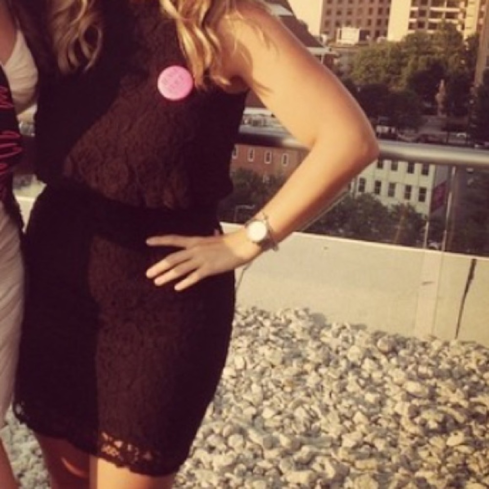 Bar 3 Black Lace Dress